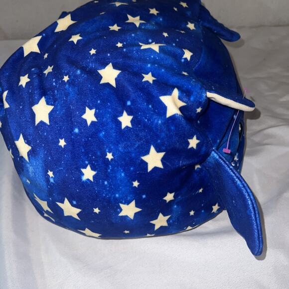 Mosh Moosh Set Stuffed Bat Vampire Animal Plush Stars And Space Print Fanged Toy - Picture 4 of 6